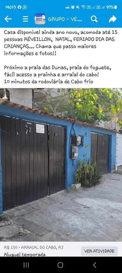 Uaihostel Cabo Frio Eksteriør bilde